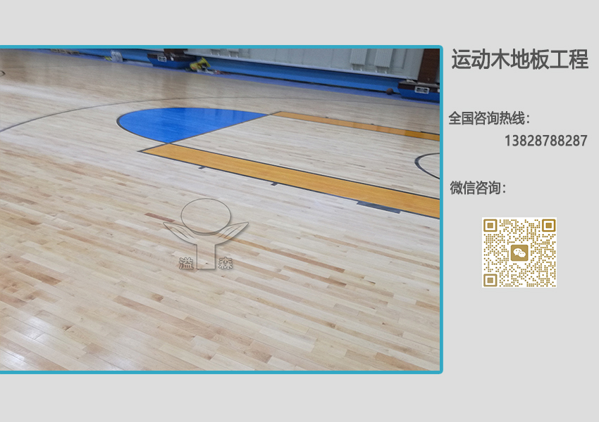 室內(nèi)運(yùn)動(dòng)木地板籃球場(chǎng)