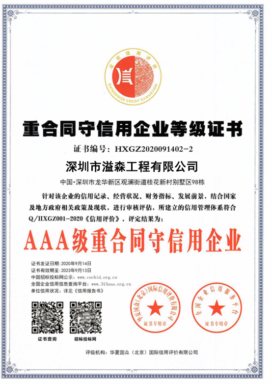 企業(yè)榮譽(yù)